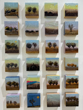 Load image into Gallery viewer, Shane Townley Glass Box mixed media on Wood Panel 5"X5" Joshua Tree #4