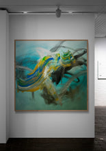 Load image into Gallery viewer, Glass I 48x48 oil on canvas 2021