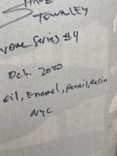 Load image into Gallery viewer, Chrome Series #4 by Abstract New York Artist Shane Townley 60”X48" Click here for more photos