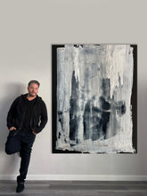 Load image into Gallery viewer, Chrome Series #6 by Abstract New York Artist Shane Townley 72"X48" Click here for more photos