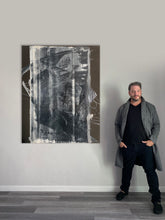 Load image into Gallery viewer, Chrome Series #7 by Abstract New York Artist Shane Townley 60"X48" Click here for more photos