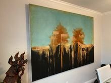 Load image into Gallery viewer, &quot;TREE OILS&quot; 84&quot;X60&quot;  Oil on Canvas Art Painting Signed by Contemporary artist Shane Townley

