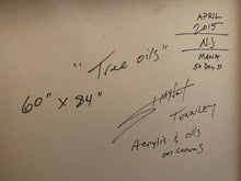 Load image into Gallery viewer, "TREE OILS" 84"X60" Oil on Canvas Art Painting Signed by Contemporary artist Shane Townley