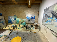 Load image into Gallery viewer, The light I 48x48 oil on canvas 2021