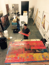 Load image into Gallery viewer, "We Made it" 36"X72" Oil on Canvas Art Painting Signed by Contemporary artist Shane Townley