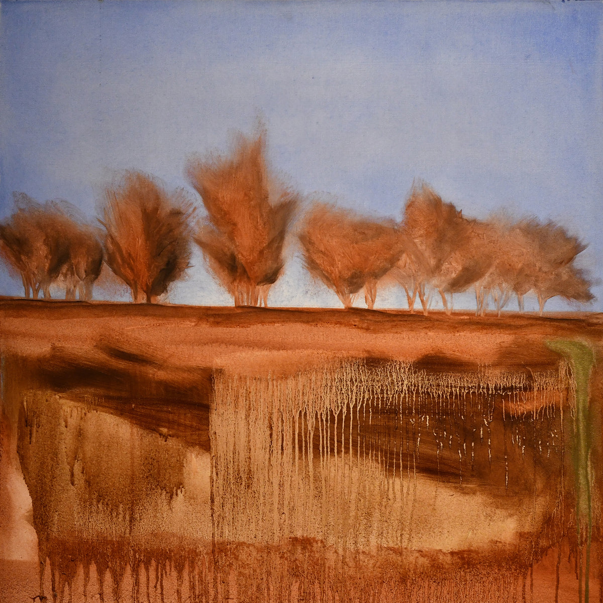 現代の洋画 25 GRAPHIC OIL PAINTING NOW New York by Artem Grunyka (2021) : Painting Oil on Canvas