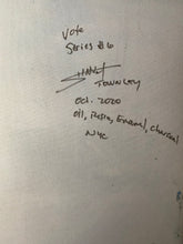 Load image into Gallery viewer, Vote Series #6 by Abstract New York Artist Shane Townley 48”X60" Click here for more photos