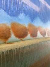 Load image into Gallery viewer, Shane Townley-"RAINING OIL" 36"x72" Contemporary Landscape Art