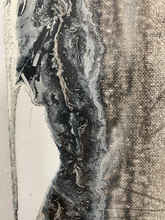 Load image into Gallery viewer, Chrome Series #2 by Abstract New York Artist Shane Townley 60”X48" Click here for more photos