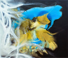 Load image into Gallery viewer, Shane Townley abstract art painting “GOLD-2016” 72”x 60”