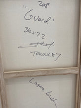 Load image into Gallery viewer, "GUARD" 36"x 72" Oil on Canvas Art Painting Signed by Contemporary artist Shane Townley