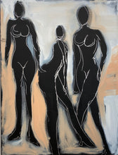 Load image into Gallery viewer, "WOMAN'S RIGHTS" by Shane Townley Figurative 46"x36" oils on canvas