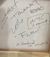 Load image into Gallery viewer, "FLOW" by Shane Townley Abstract 40"x40" oil on canvas