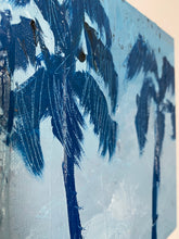 Load image into Gallery viewer, Blue Palm trees