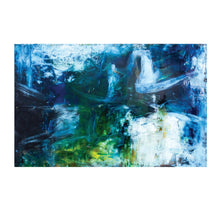 Load image into Gallery viewer, "Oil and Water" mixed media on linen UNAVAILABLE