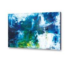 Load image into Gallery viewer, "Oil and Water" mixed media on linen UNAVAILABLE