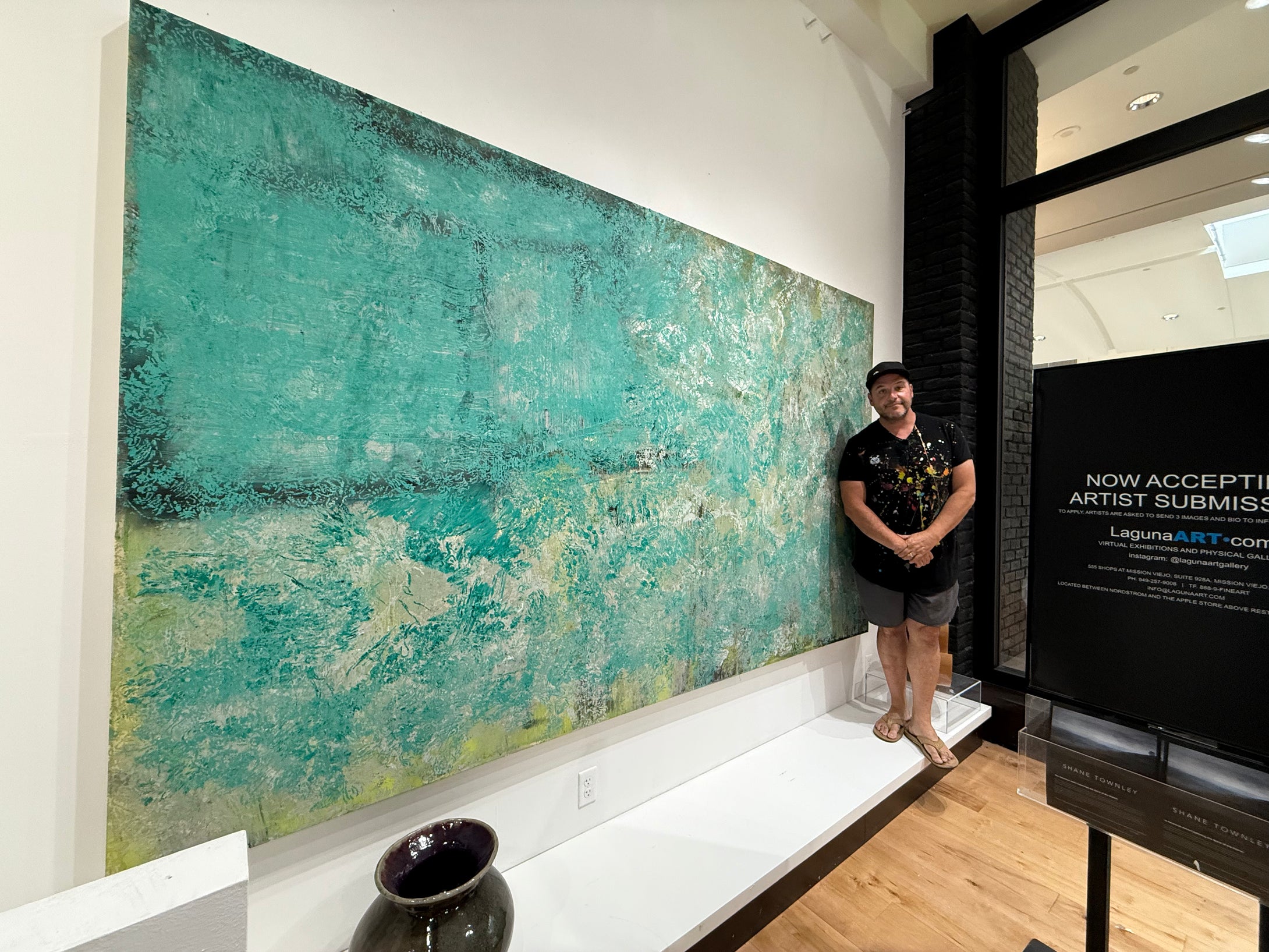 “Nurture Nature” Shane Townley contemporary modern abstract 110