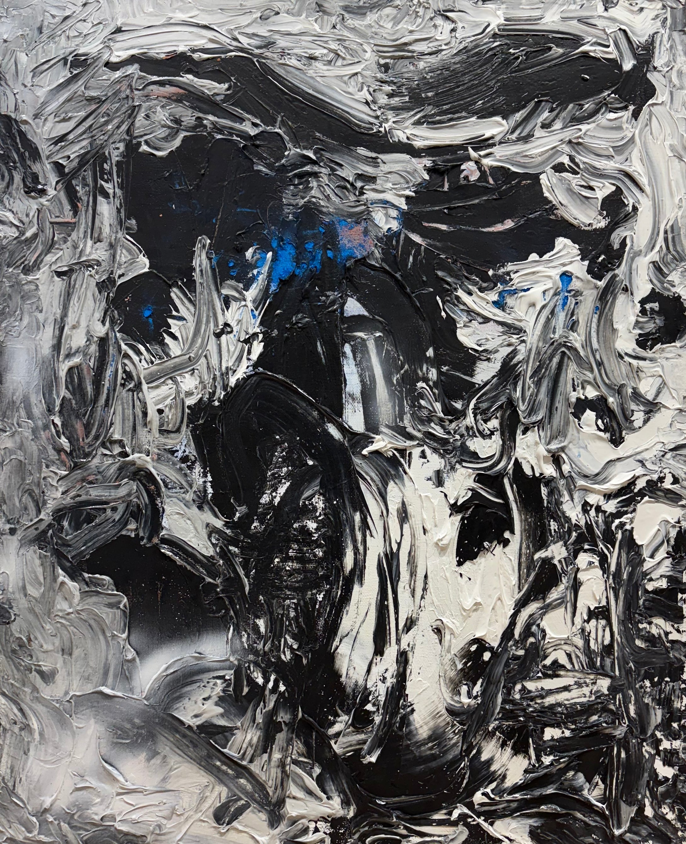 “Everything is not Black and White” Shane Townley contemporary modern abstract 60