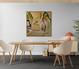 "Mauve Mirage"  48"X48"  Oil on Panel  Original One of a kind 2025 Townley
