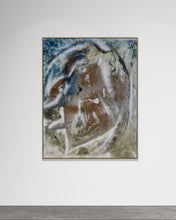 Load image into Gallery viewer, “Gold Sand of the Land” abstract contemporary mixed media by Shane Townley artist
