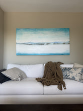 Load image into Gallery viewer, &quot;Glow Wave&quot; Original 72&quot;X36&quot; Acrylic on Wood Panel by SHANE TOWNLEY 2024
