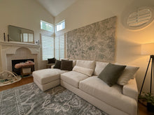 Load image into Gallery viewer, “Vine” Shane Townley contemporary modern abstract 110&quot;X60&quot; Framed Mixed Media on canvas
