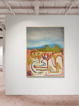 Load image into Gallery viewer, &quot;Desert Hike&quot; Original 36&quot;X48&quot; Mixed Media on Canvas by SHANE TOWNLEY 2025
