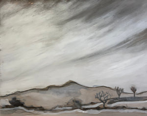 "HOLD" Joshua Tree Dream Series by Shane Townley 2025 Acrylic on Wood Panel