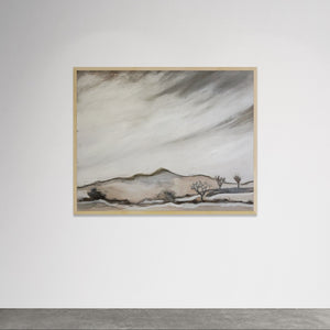 "HOLD" Joshua Tree Dream Series by Shane Townley 2025 Acrylic on Wood Panel