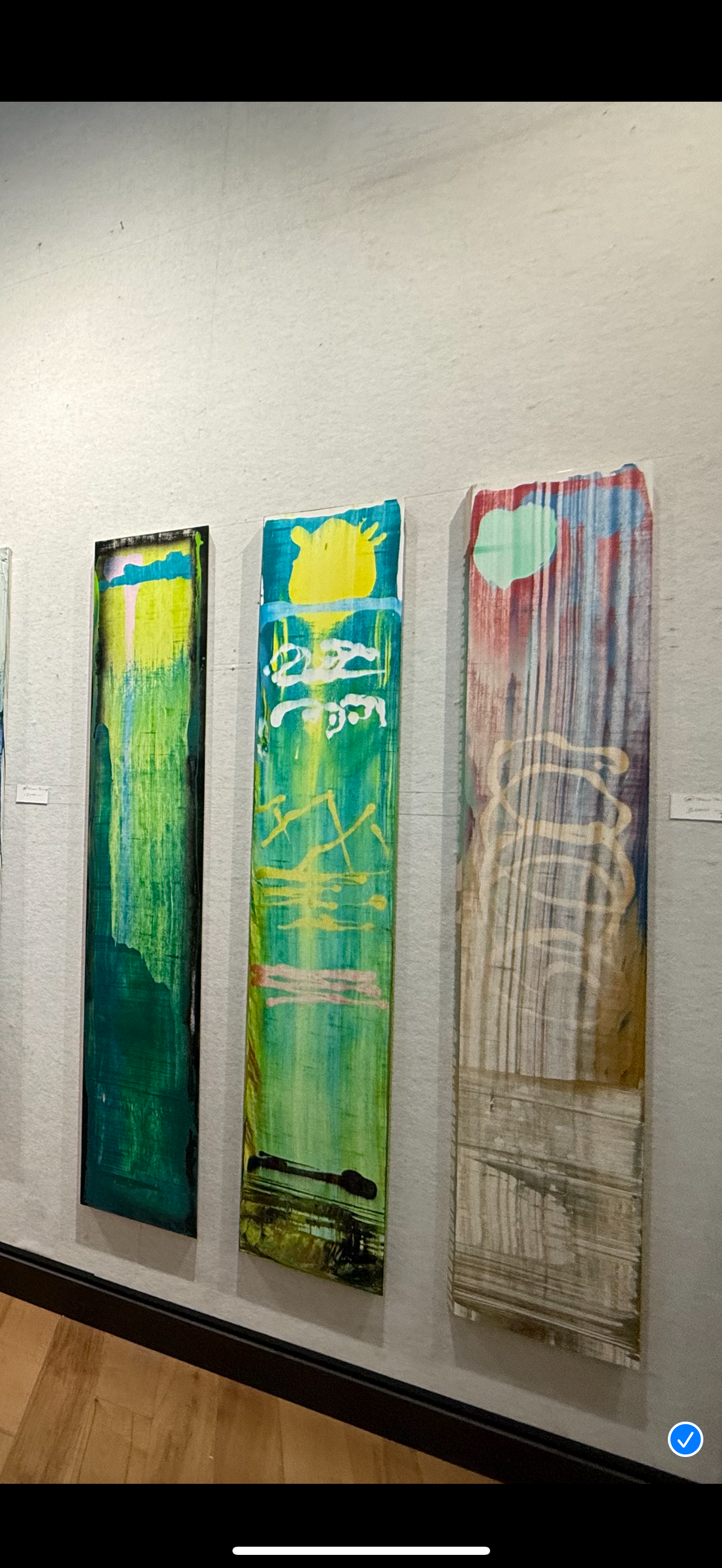 “3 Piece Joshua Tree Series” Shane Townley contemporary modern abstract (3) 72