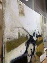 Load image into Gallery viewer, “O-LIVE” Shane Townley contemporary modern abstract 60&quot;X55&quot; Mixed Media on canvas
