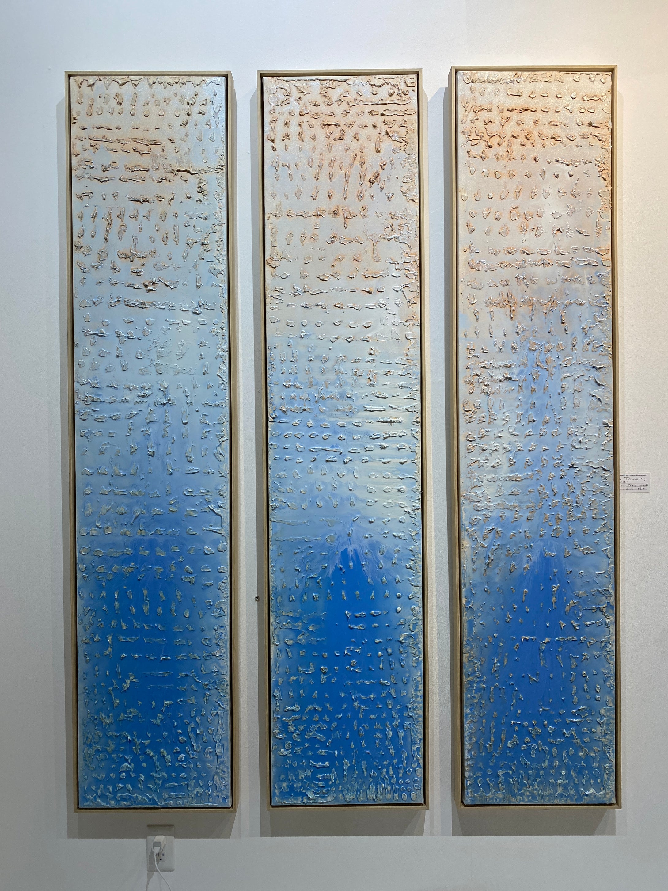 “3 Piece Triptych Series” Shane Townley contemporary modern abstract (3) 72