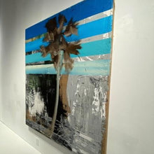 Load image into Gallery viewer, &quot;PALM&quot; Original 60&quot;X48&quot; Acrylic on burlap by SHANE TOWNLEY 2024
