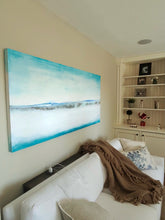 Load image into Gallery viewer, &quot;Glow Wave&quot; Original 72&quot;X36&quot; Acrylic on Wood Panel by SHANE TOWNLEY 2024

