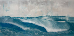 "Box Wave" Original Mixed Media 72"X36" 2025 by Shane Townley
