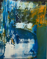 #555 This listing is for Sketch (test) panel original oil painting by the artist.
