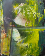 #111 This listing is for Sketch (test) panel original oil painting by the artist.
