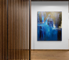 Load image into Gallery viewer, &quot;Blue&quot; 72&quot;X60&quot; Oil on canvas 2021 mid-century modern signed by Townley

