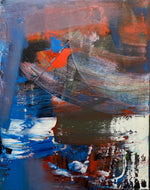 #222 This listing is for Sketch (test) panel original oil painting by the artist.