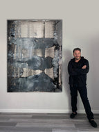 Chrome Series #5 by Abstract New York Artist Shane Townley 72
