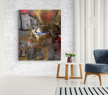 Load image into Gallery viewer, &quot;Complete&quot; 48&quot;X60&quot;  Mixed Media 2021  mid-century modern signed by Townley
