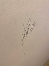 Load image into Gallery viewer, &quot;Down the lake&quot;  48&quot;X60&quot;  Oils on Canvas  2021  mid-century modern signed by Townley
