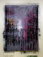 Load image into Gallery viewer, Black Stripes 36&quot;X48&quot; Oil and Enamel

