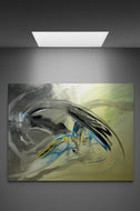 The light I 48x48 oil on canvas 2021