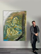 Vote Series #3 by Abstract New York Artist Shane Townley 72