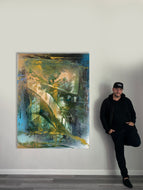 Vote Series #7 by Abstract New York Artist Shane Townley 72