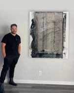 Chrome Series #2 by Abstract New York Artist Shane Townley 60”X48