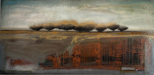 Shane Townley-" BURIED" 36'x72" Contemporary Landscape Art
