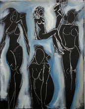 Load image into Gallery viewer, &quot;WOMAN&#39;S RIGHTS III&quot; by Shane Townley Figurative 46&quot;x36&quot; oils on canvas
