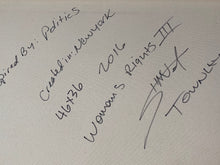 Load image into Gallery viewer, &quot;WOMAN&#39;S RIGHTS III&quot; by Shane Townley Figurative 46&quot;x36&quot; oils on canvas
